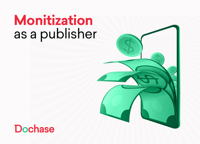 Monetization as a publisher